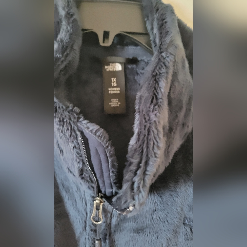 Northface Navy Plush Jacket 1X